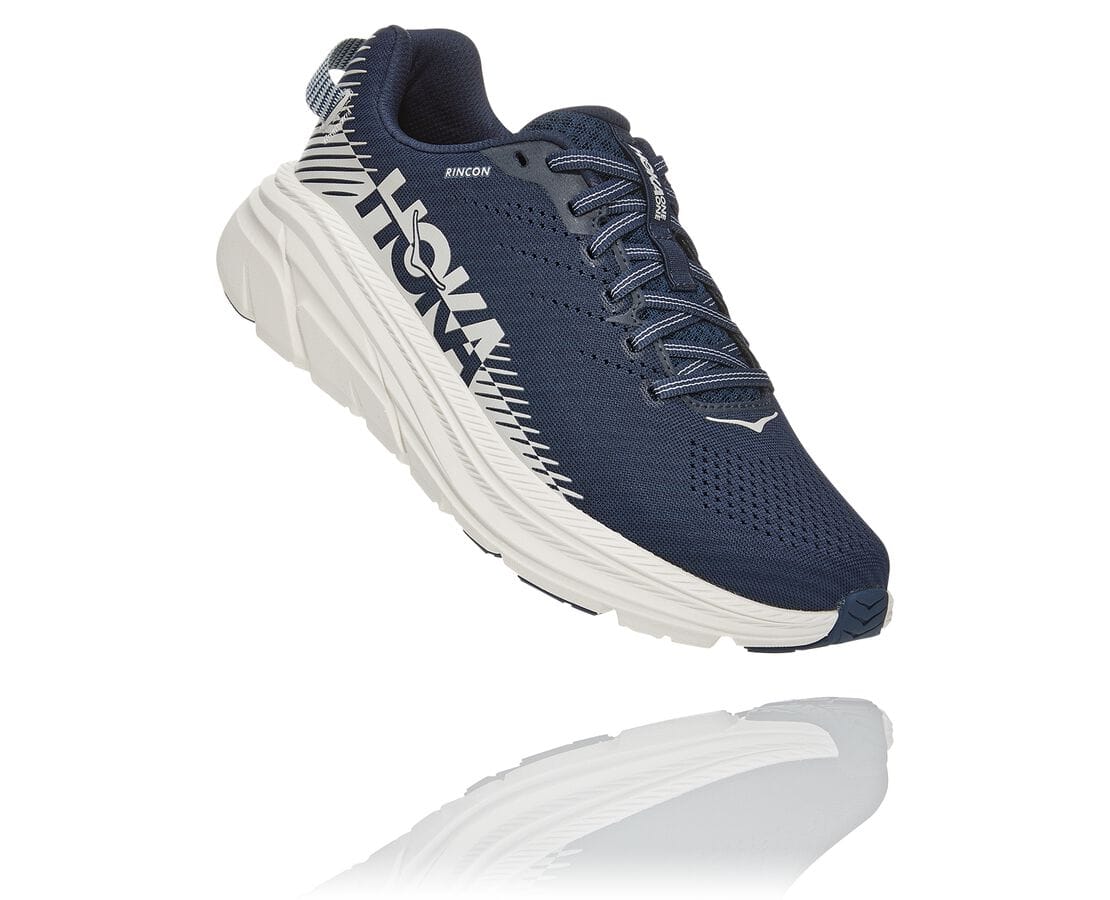 Hoka One One Rincon 2 Férfi Gyalogló Cipő Sötétkék [XWJDN-7463]